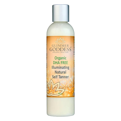 Glimmer Goddess Organic DHA FREE Self Tanner, 8oz