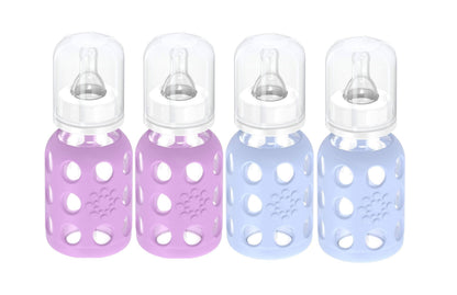 Lifefactory 4oz Glass Baby Bottle Sets