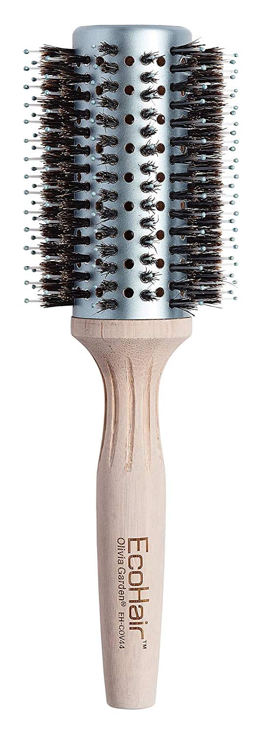 Olivia Garden EcoHair Combo Vent Round Bamboo Hair Brush