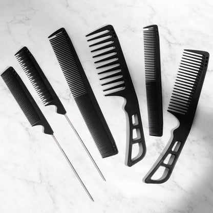 Olivia Garden CarbonLite Comb - CL-6 (Wide Tooth w/ Handle)