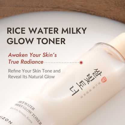 MIZON Rice Water Milky Glow Toner, 5.07 fl oz