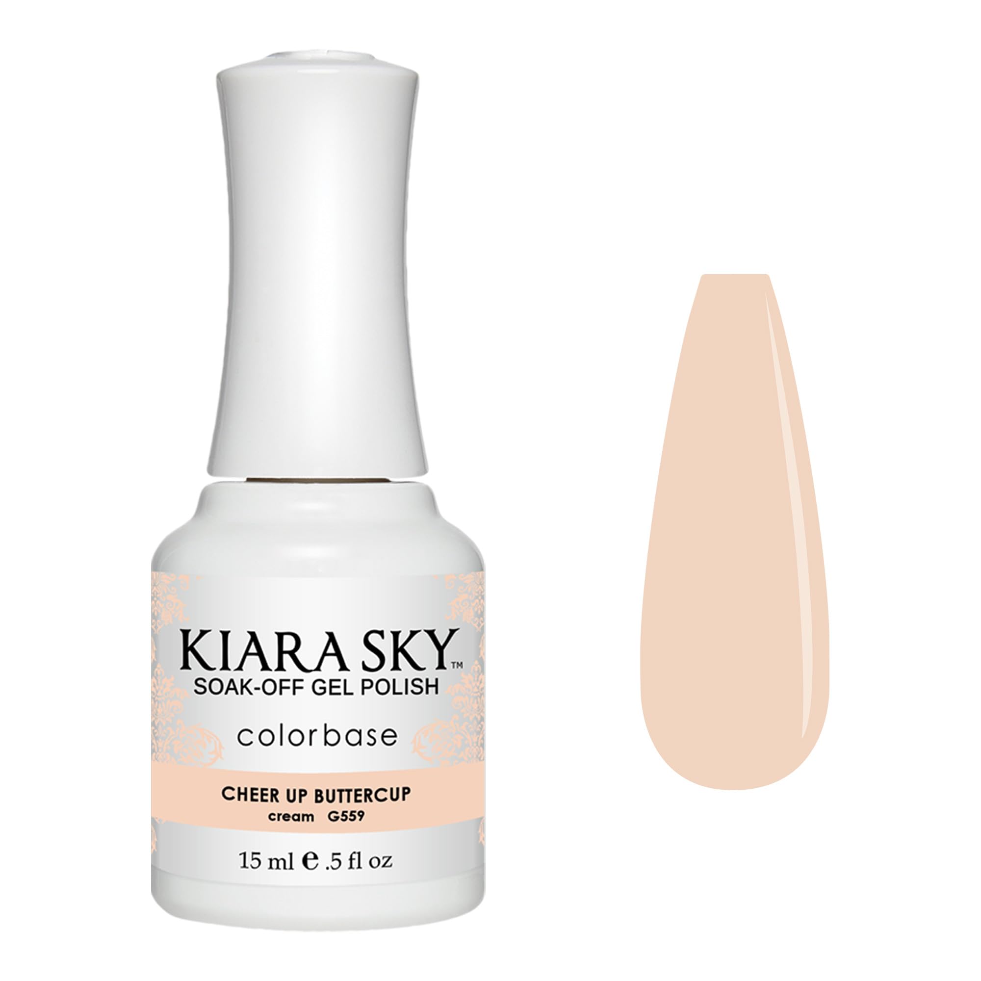 KIARA SKY Soak Off Gel Nail Polish 0.5 fl oz, NUDE & NATURAL SHADES