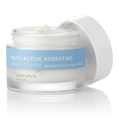Cosmedica Hydrating Night Cream - Anti-Aging Face & Neck Moisturizer, 2oz