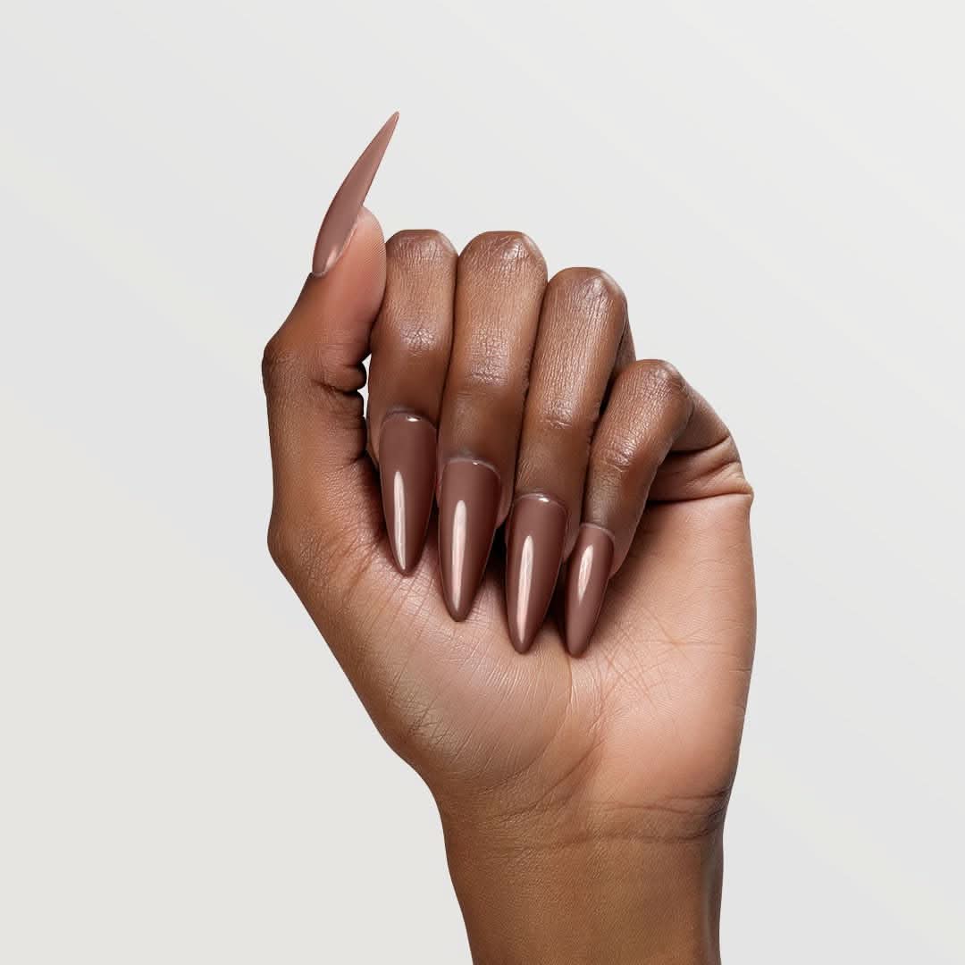 Chaun Legend Gel Nail Polish, Bite Me LG5076 (warm brown)