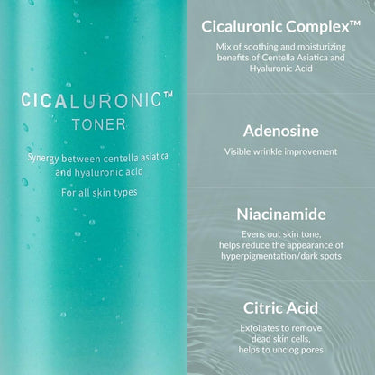 MIZON Cicaluronic Toner, 5.07fl oz