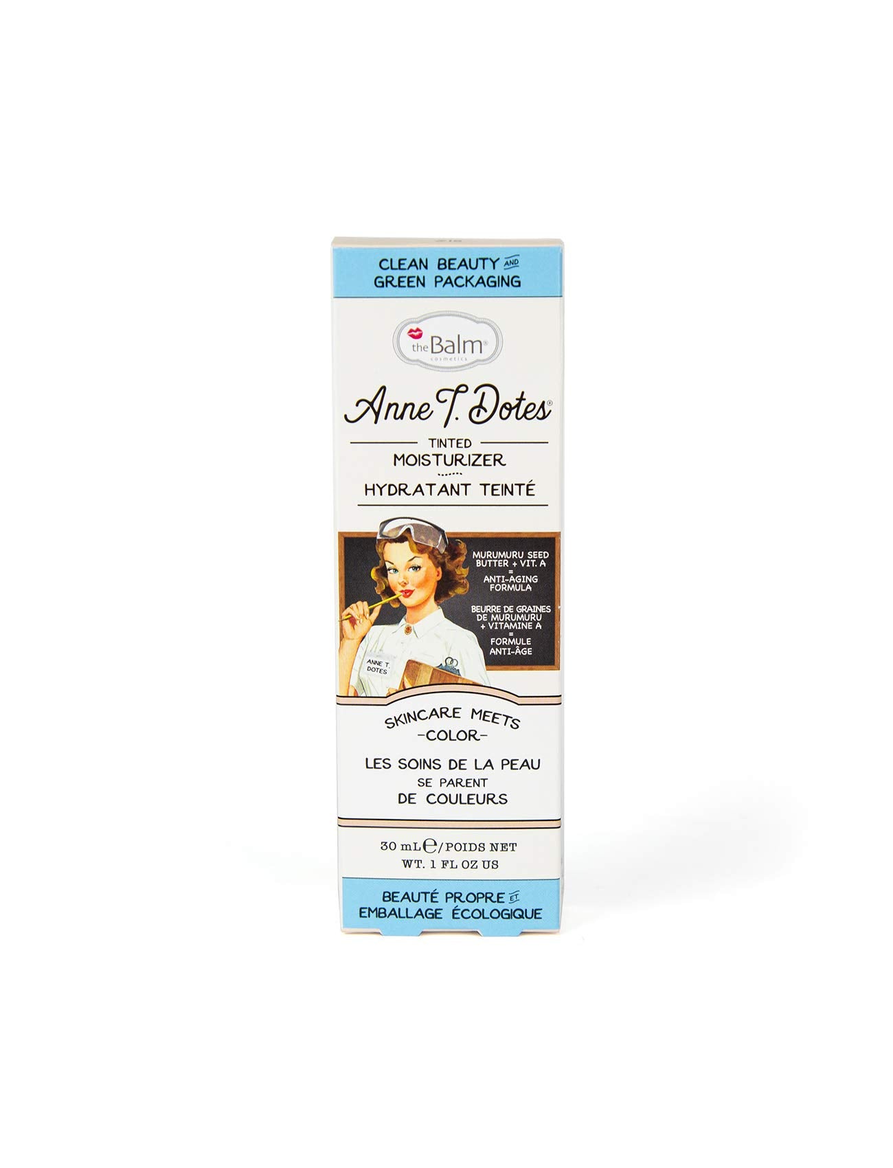 the Balm Anne T. Dotes Tinted Moisturizer, #18 (For Light Skin), 1 fl. Oz