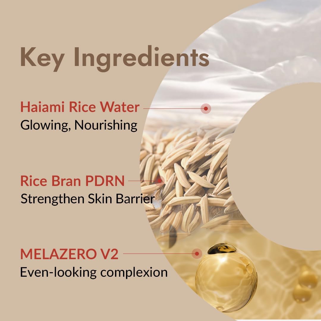 MIZON Rice Water Milky Glow Toner, 5.07 fl oz
