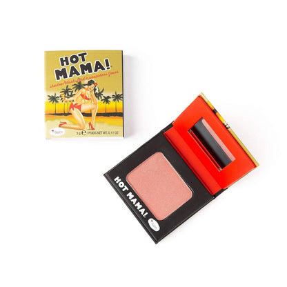 the Balm Hot Mama® Powder Blush Travel-Size