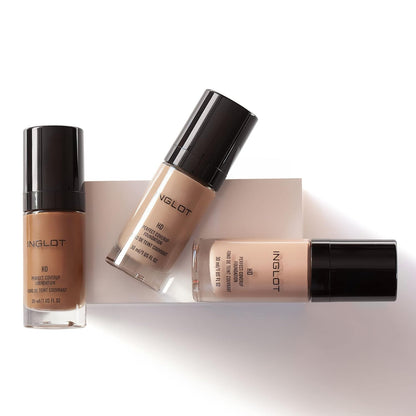 INGLOT HD Perfect Coverup Foundation 75 (MW) Balanced Beige 30 ml