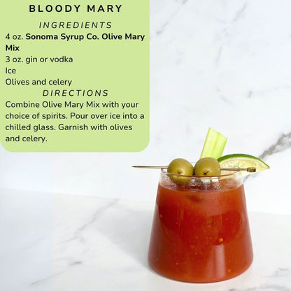 Sonoma Syrup No. 34 Olive Mary Mix 25.4 oz