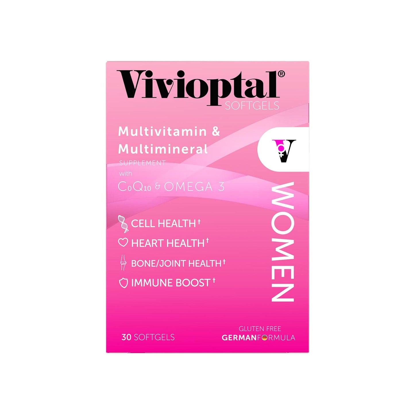 Vivioptal WOMEN Multivitamin & Multimineral Supplement - Softgels