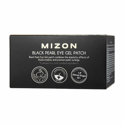MIZON Black Pearl Eye Gel Patch Masks - 60 pieces