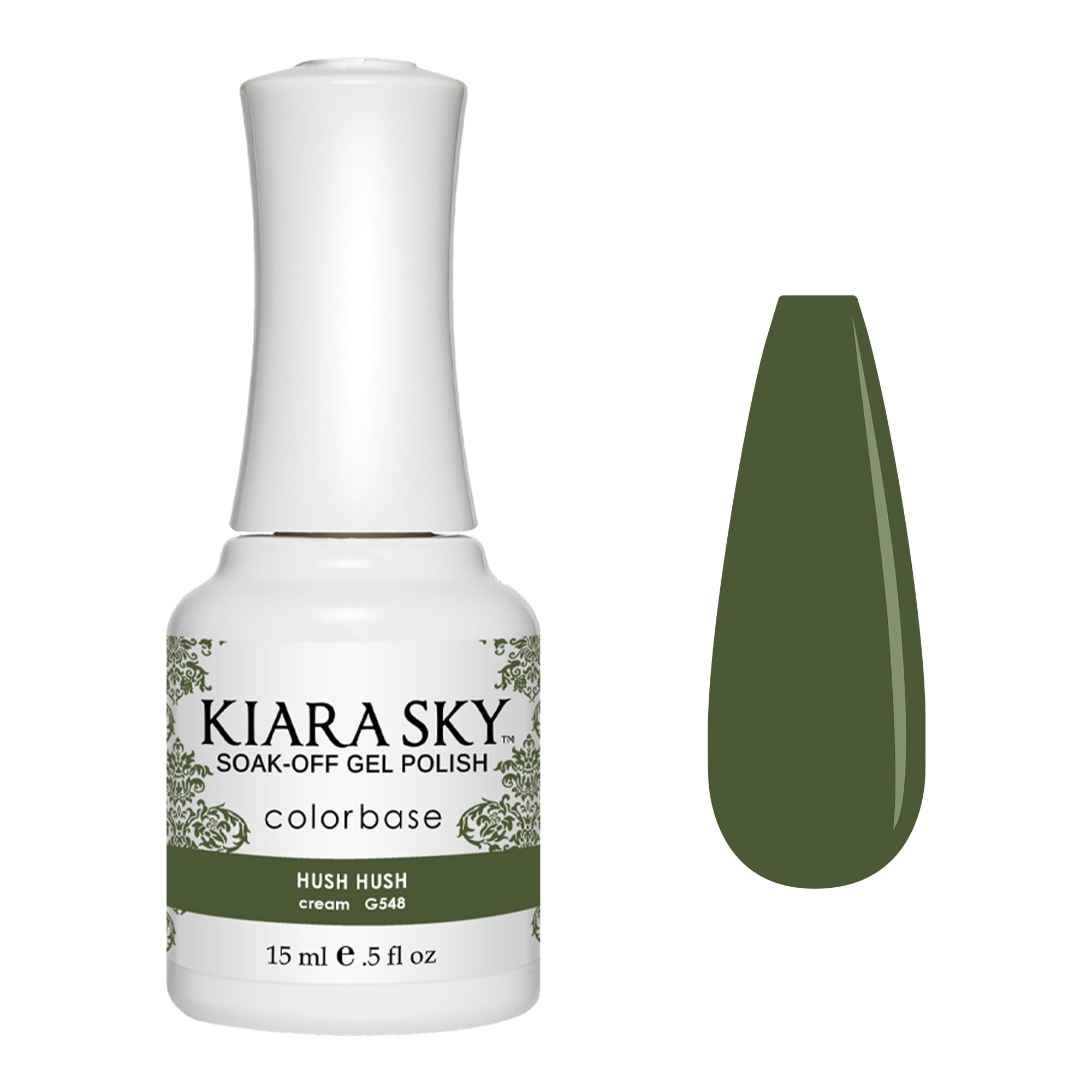 KIARA SKY Soak Off Gel Nail Polish 0.5 fl oz, GREEN GROUP