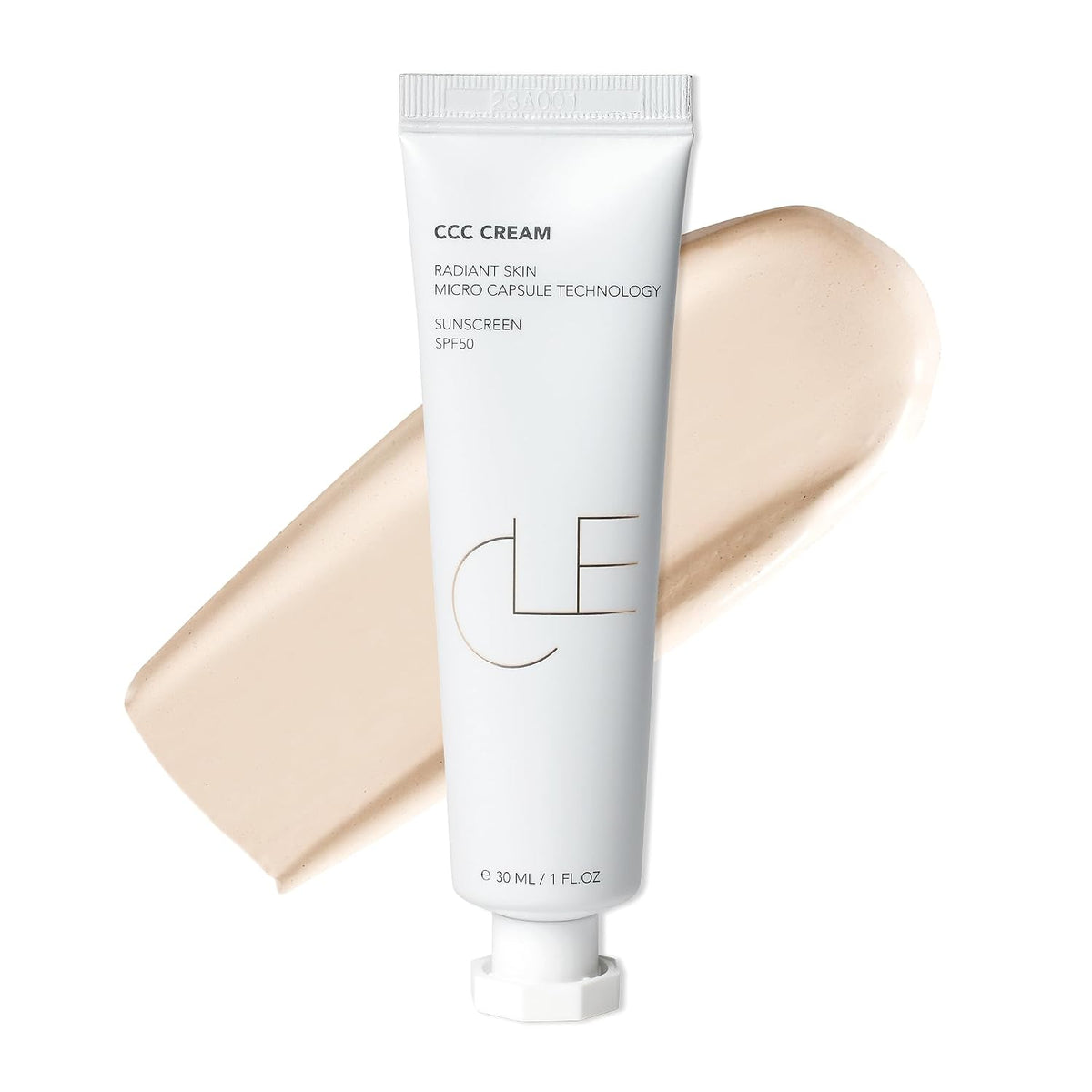CLE Cosmetics CCC Cream SPF 50 - Light to Medium Coverage Foundation - 1 fl oz