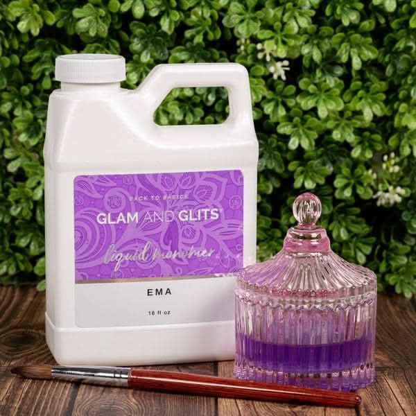 Glam and Glits EMA Acrylic Liquid Monomer 16 oz