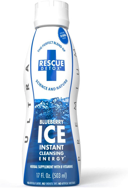 Rescue Detox® ICE Drinks Blueberry 17 oz