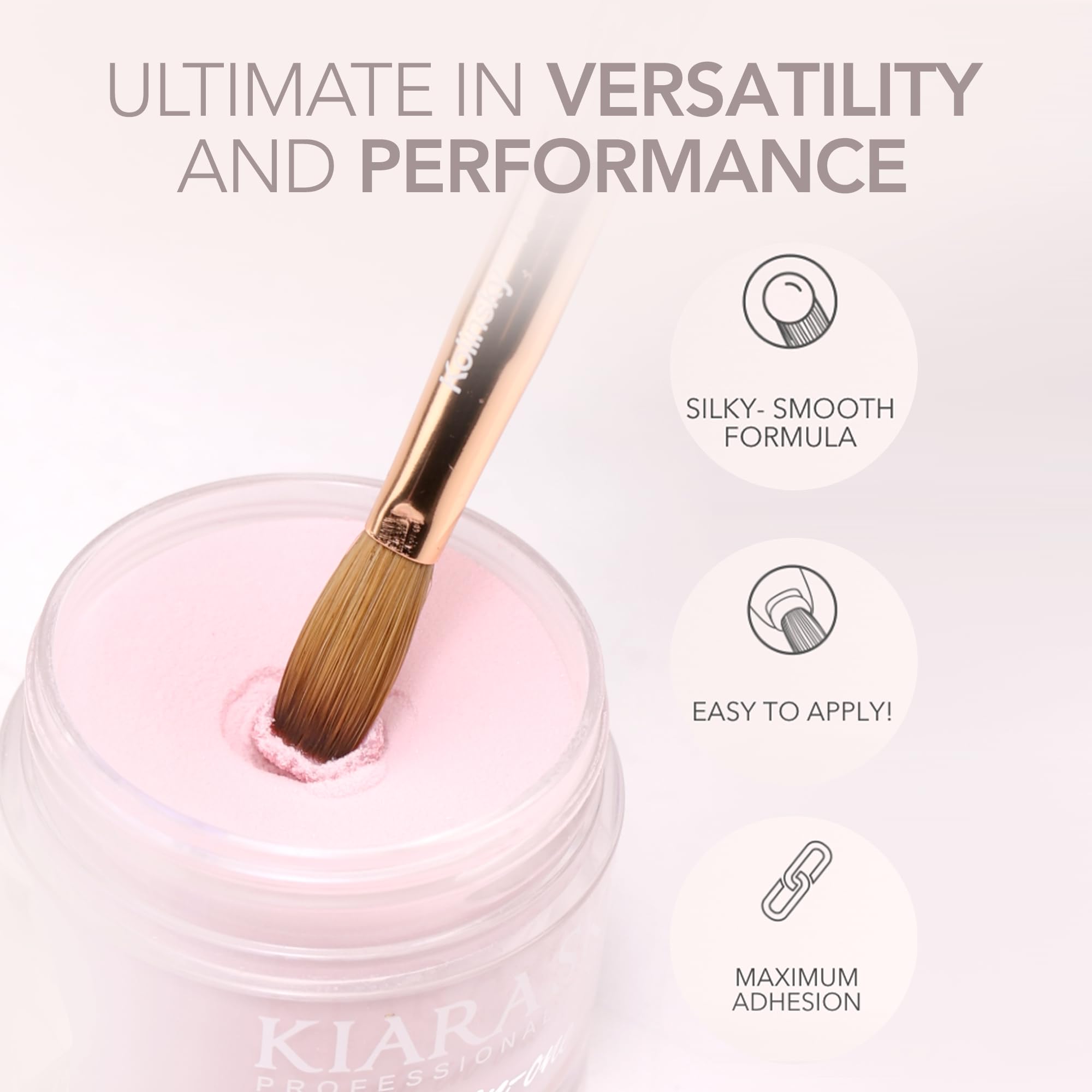 Kiara Sky All-In-One Acrylic Nail Powder 2 oz, Invite Only
