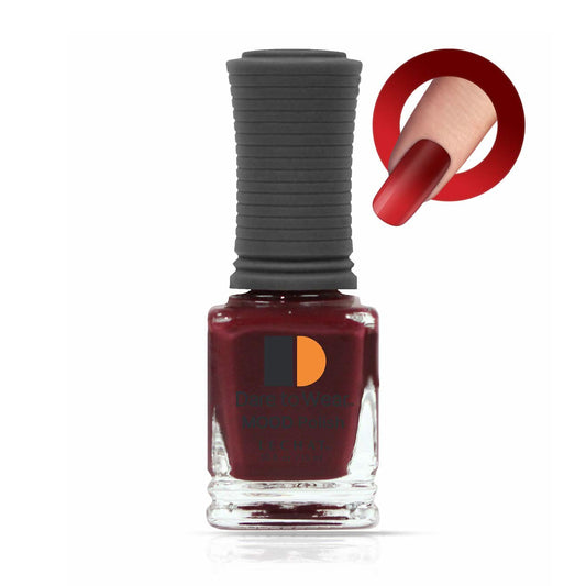 LECHAT Dare To Wear Mood Polish, Dark Rose, 0.5 Ounce