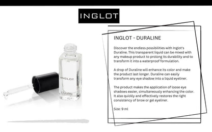 INGLOT AMC EYELINER + DURALINE BUNDLE 3 PIECE SET (GEL 77 + GEL 90 + Duraline)