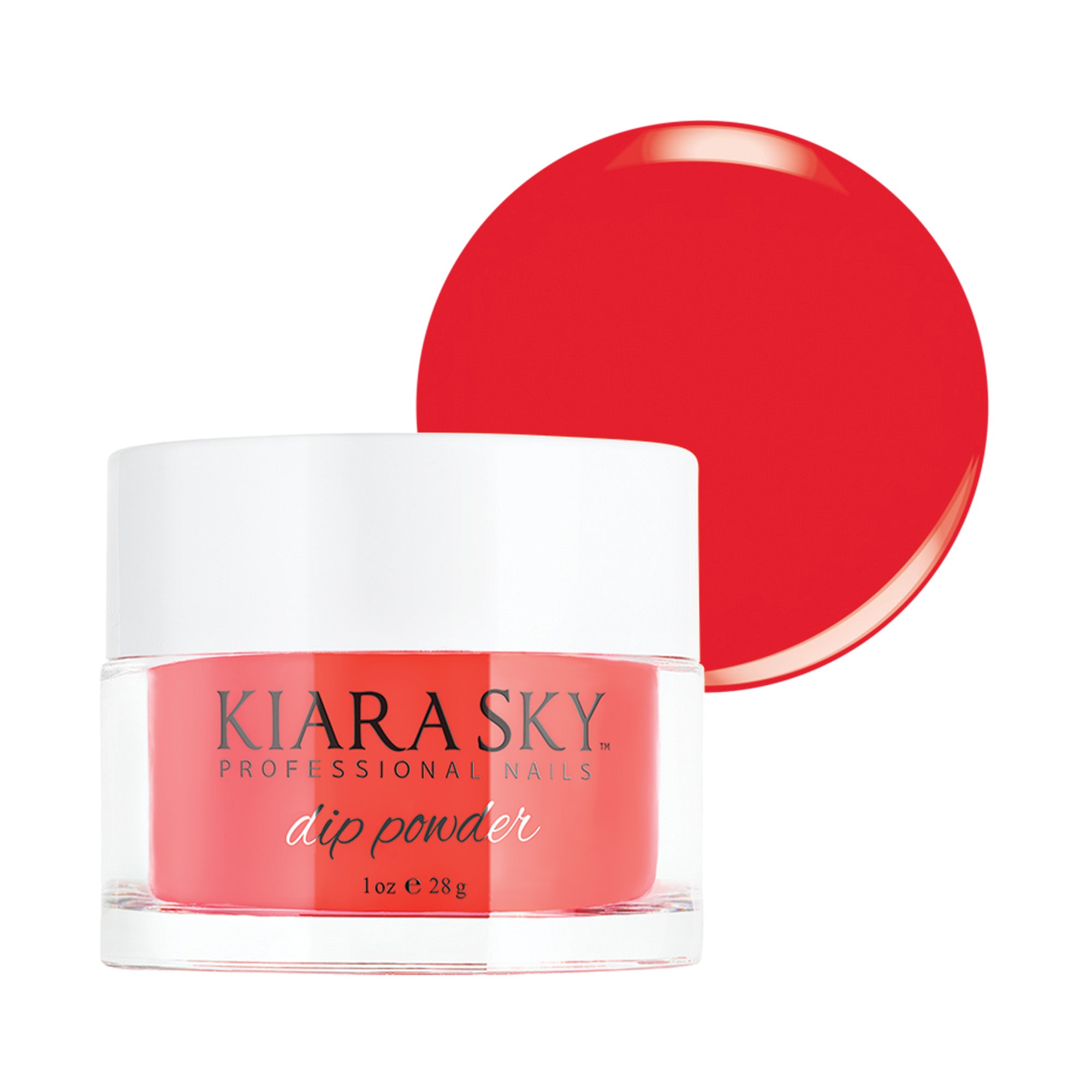 Kiara Sky Long Lasting Nail Dip Powder Red Tones 1 oz