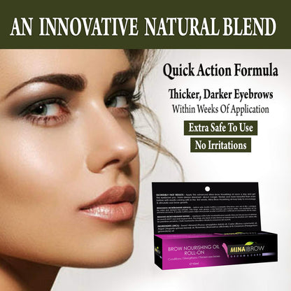 MINAIBROW BROW NOURISHING OIL ROLL ON 10ML