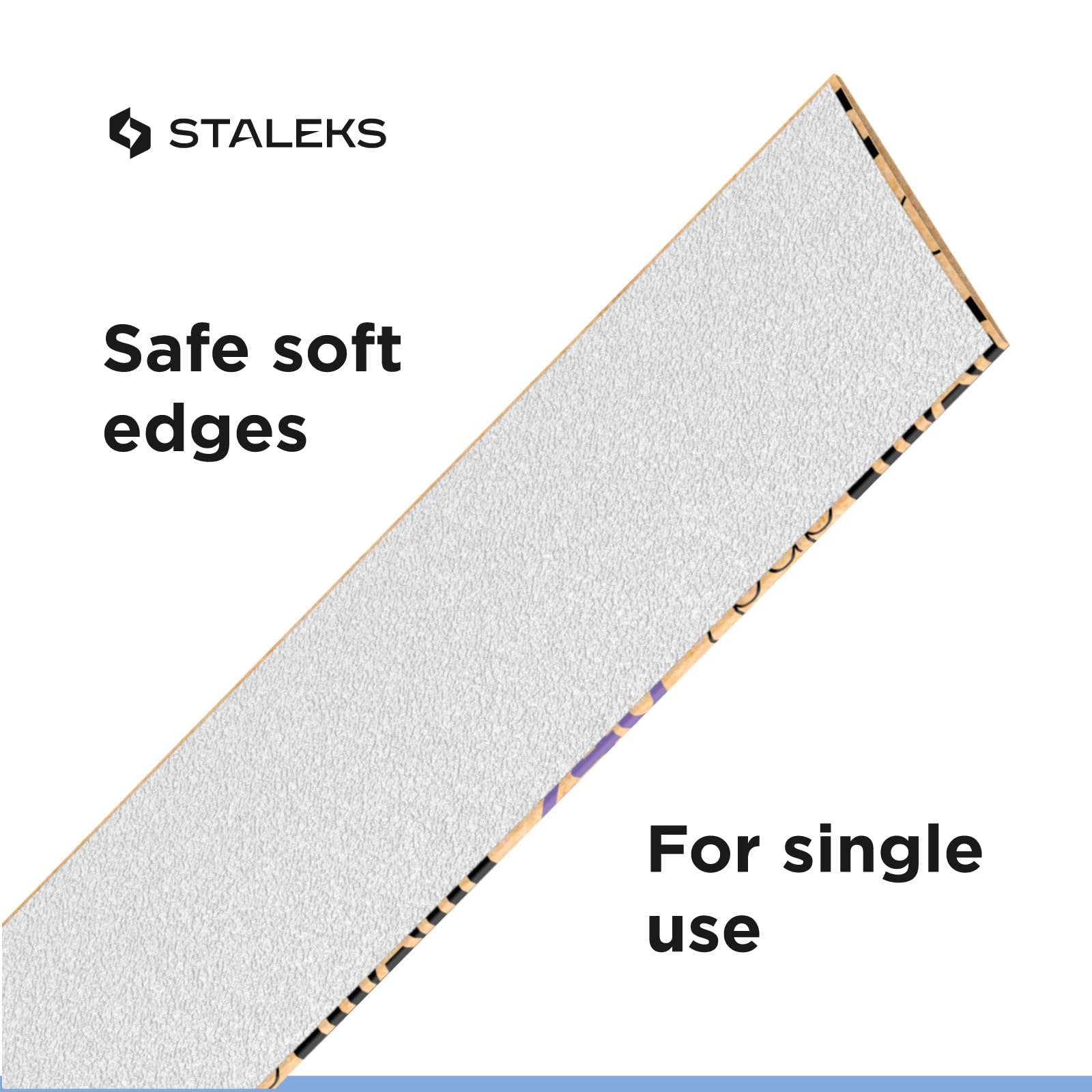 White Disposable Abrasive Tape papmAm Expert (Without Plastic case) STALEKS PRO 240 grit