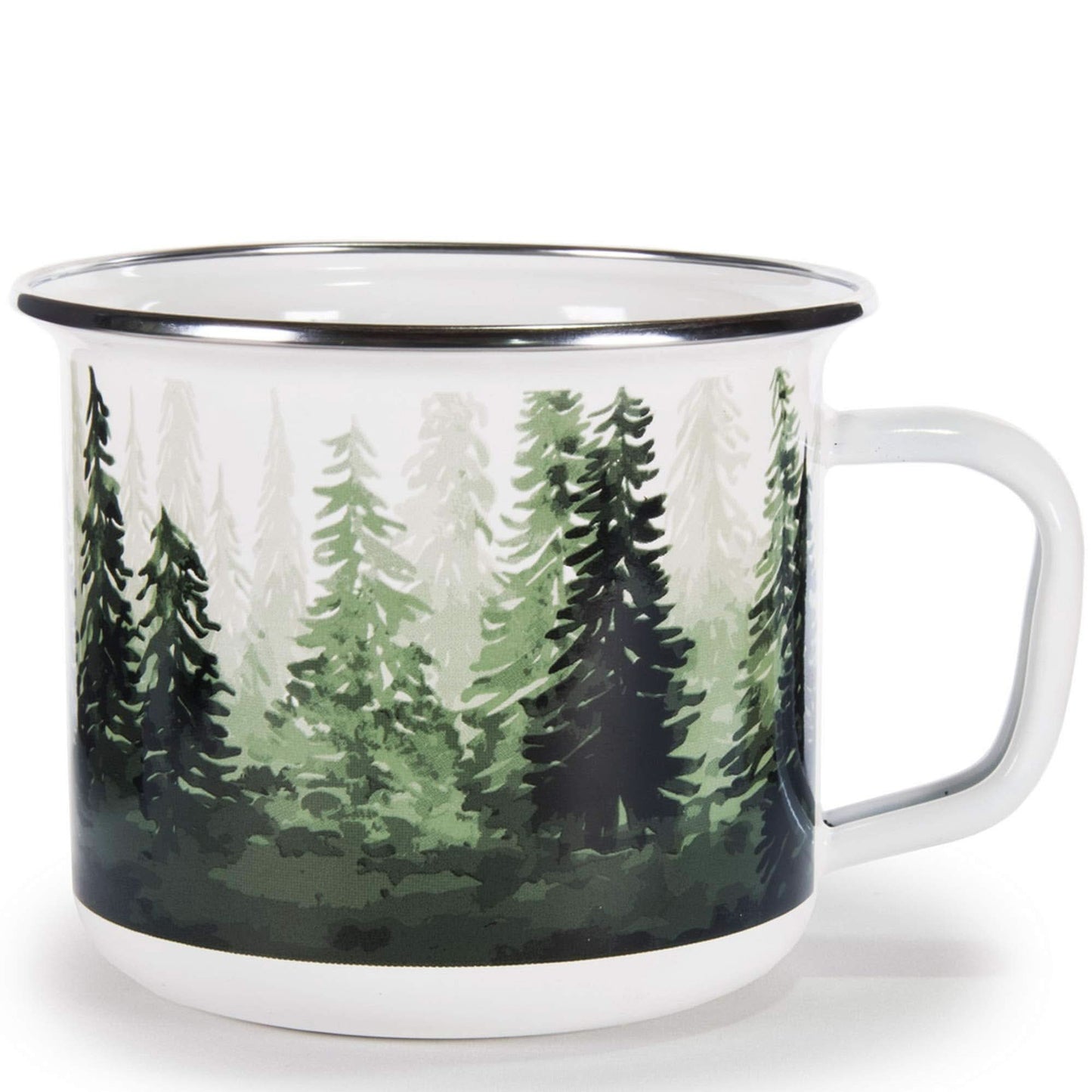 Golden Rabbit Enamelware Grande Mugs - Set of 4