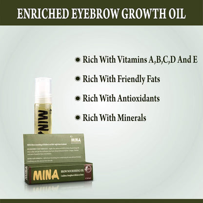 Mina iBrow Eyebrow Nourishing Oil