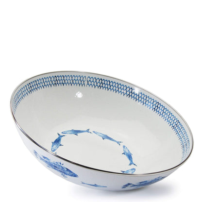 Golden Rabbit Enamelware Catering Bowl