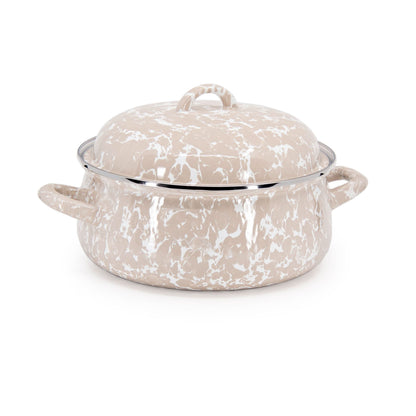 Golden Rabbit Enamelware 4 QUART Dutch Oven