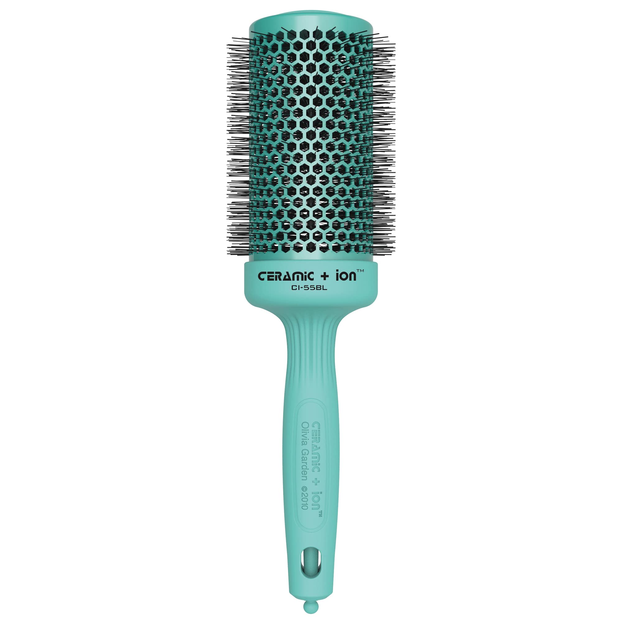 Olivia Garden Ceramic Ion Round Thermal Hair Brush CI-55BL