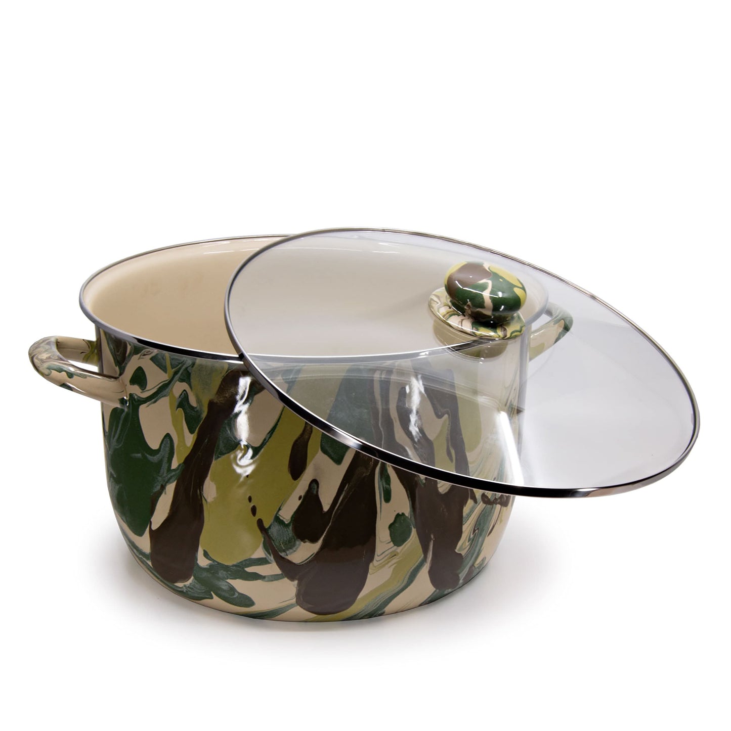 Golden Rabbit Enamelware 18 qt Stock Pot