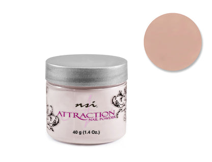 NSI Attraction Nail Acrylic Powder - Peach Blush Opaque