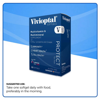 Vivioptal Protect for Men Multivitamin & Multimineral, 60 Capsules