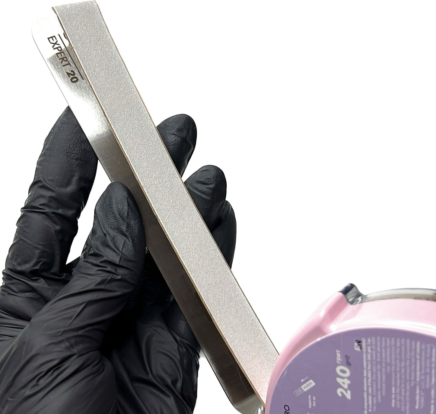 Staleks White Nail File Refill Roll - 80 Files in a roll 240 grit