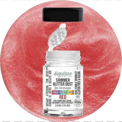 Signature Drink Labs Shimmer Glitter Dust - Color Series (8 oz Shaker)