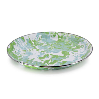 Golden Rabbit Enamelware Medium Tray