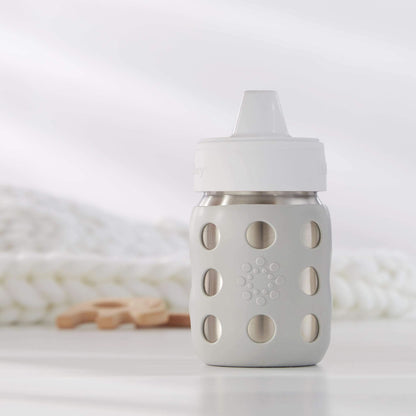 Lifefactory Hard Sippy Cap for 8-Ounce Wide Mouth Baby Bottles LG92WH6