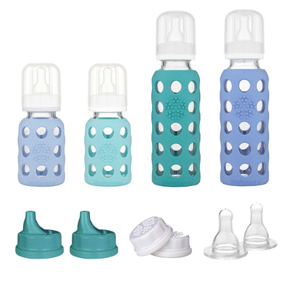 Lifefactory Glass Baby Bottle Starter Set