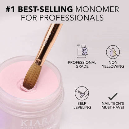 Kiara Sky EMA Monomer Acrylic Nail Liquid 1 Gallon