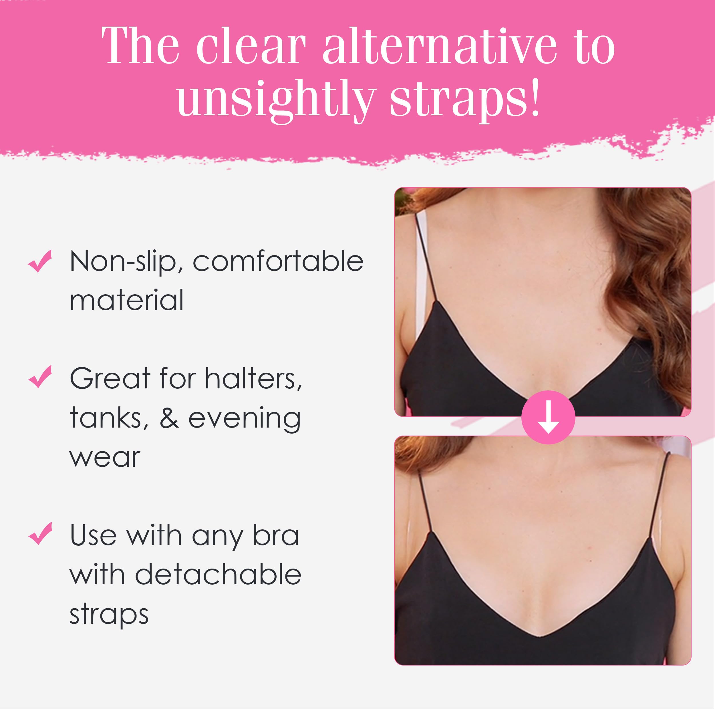 Hollywood Fashion Secrets Clear Bra