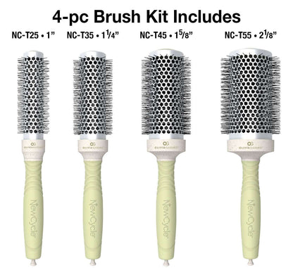 Olivia Garden New Cycle Professional Thermal Brush Collection