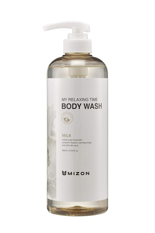 MIZON Body Wash, Nourish, Moisture, Soft Skin, Soothe Skin, Long-Lasting Nourishment, Deep Moisture (27 oz)