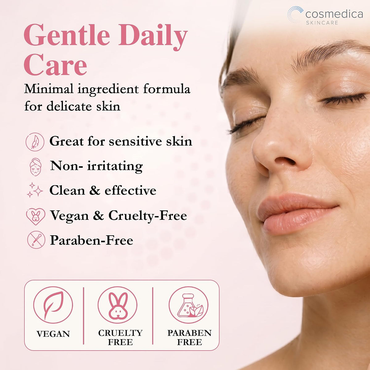 Cosmedica Coenzyme Q10 Anti-Aging Face Serum - Antioxidant Skincare, 1oz