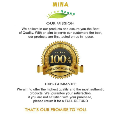 MINA IBROW - HENNA TINT PROFESSIONAL STARTER KIT SET OF 12