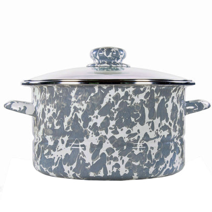 Golden Rabbit Enamelware 6qt Stock Pot