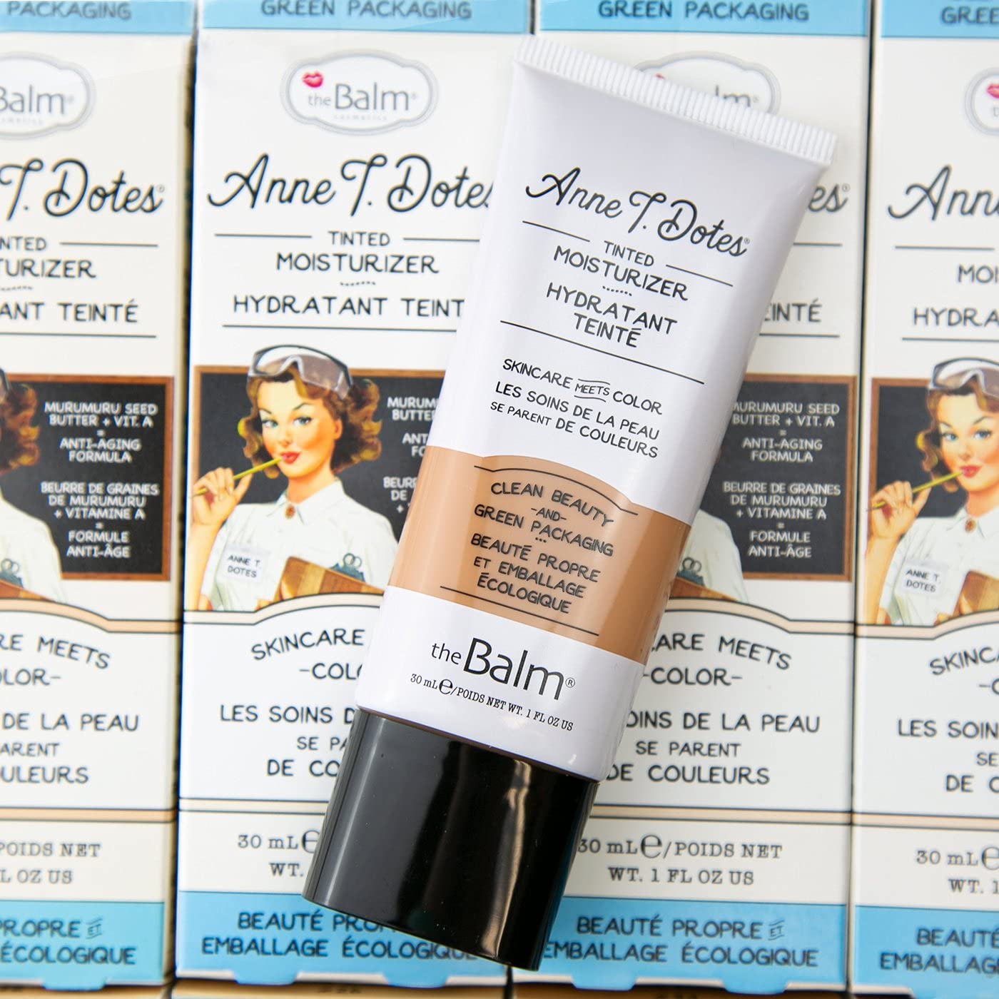 the Balm Anne T. Dotes Tinted Moisturizer #34 (For Tan Skin)