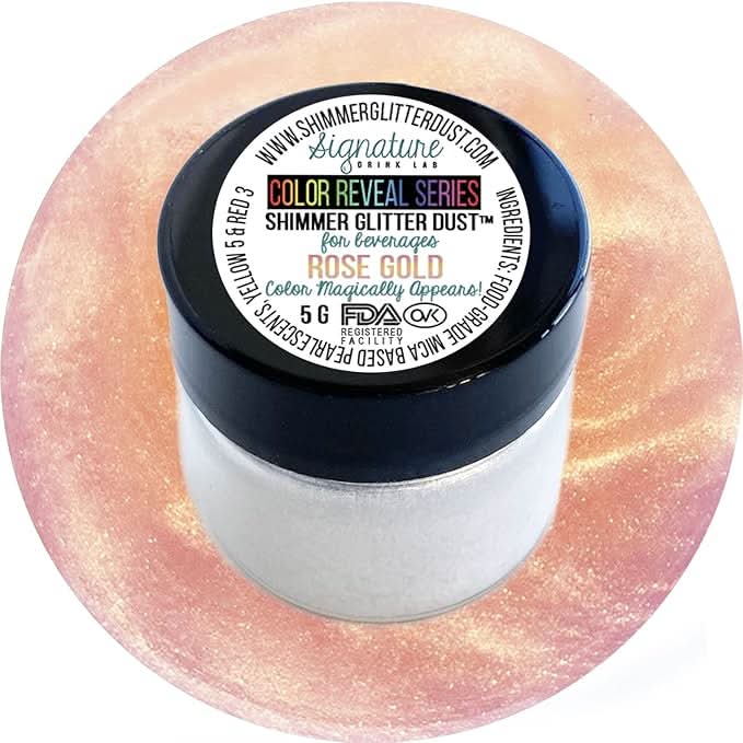 Signature Drink Labs Shimmer Glitter Dust - Color Series (8 oz Shaker)