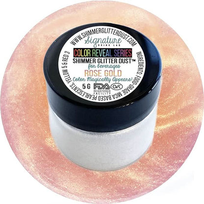 Signature Drink Labs Shimmer Glitter Dust - Color Series (8 oz Shaker)