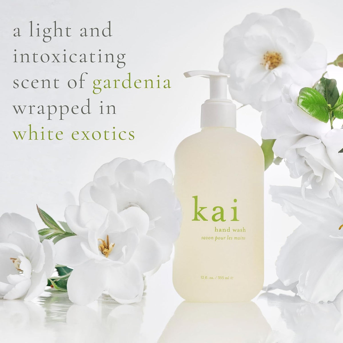 kai hand wash & hand soap, 12 oz